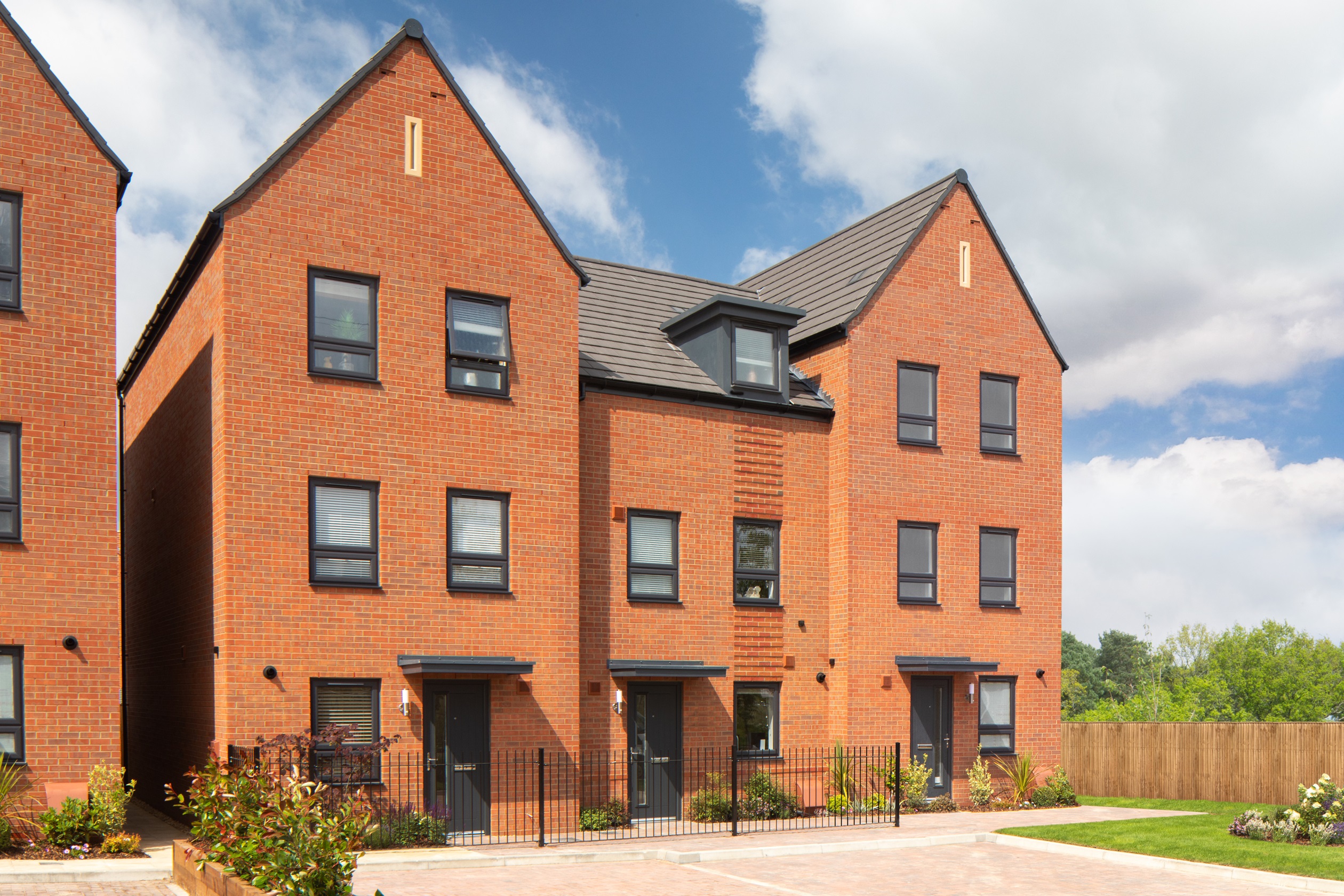 Front shot of Norbury plus and Woodcote